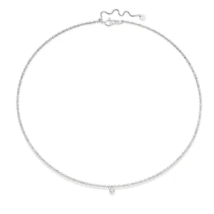 18K Diamond Rock Necklace