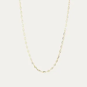 18k Yellow Gold Pig Nose Necklace