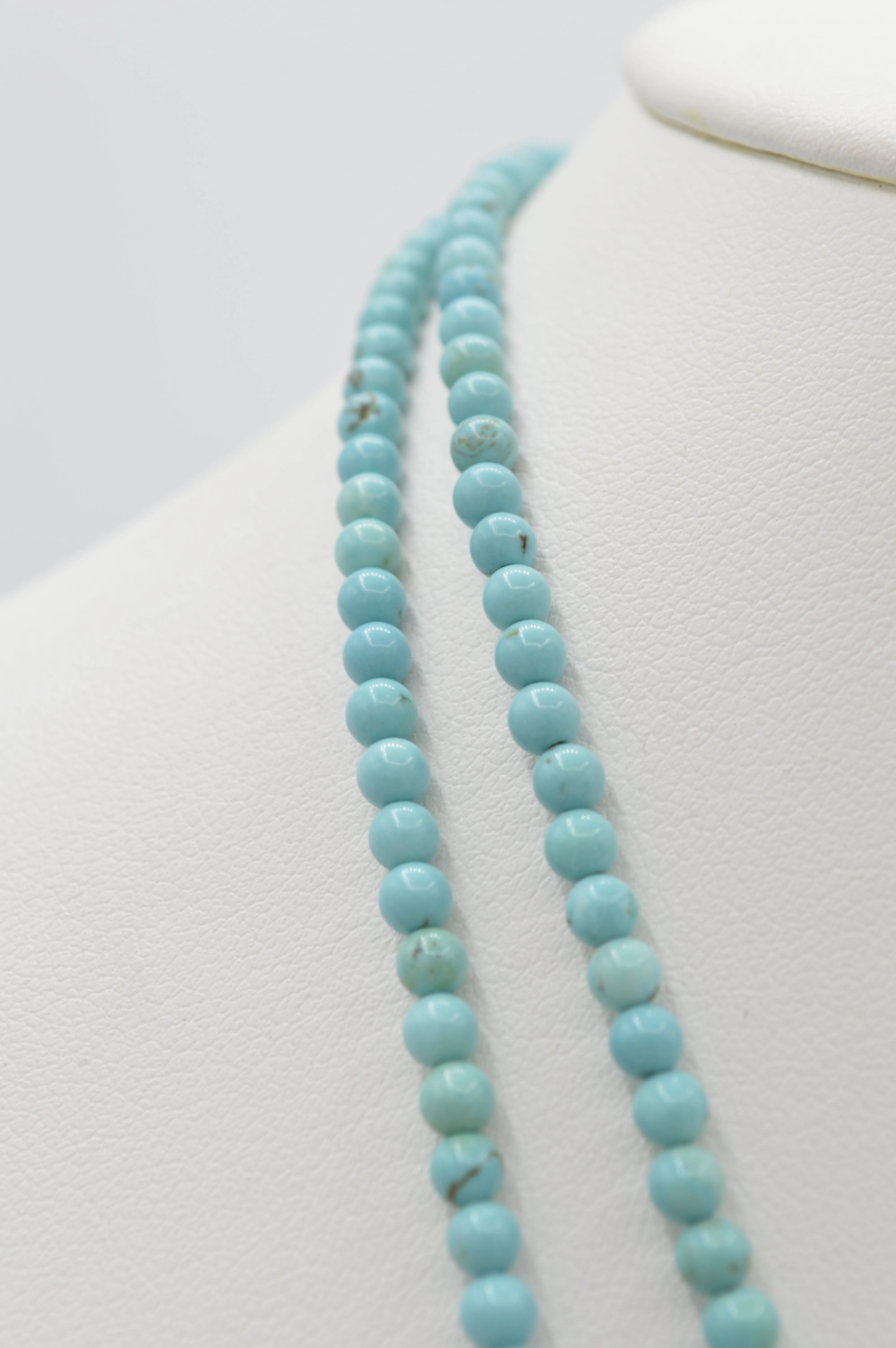 24" Turquoise Beads