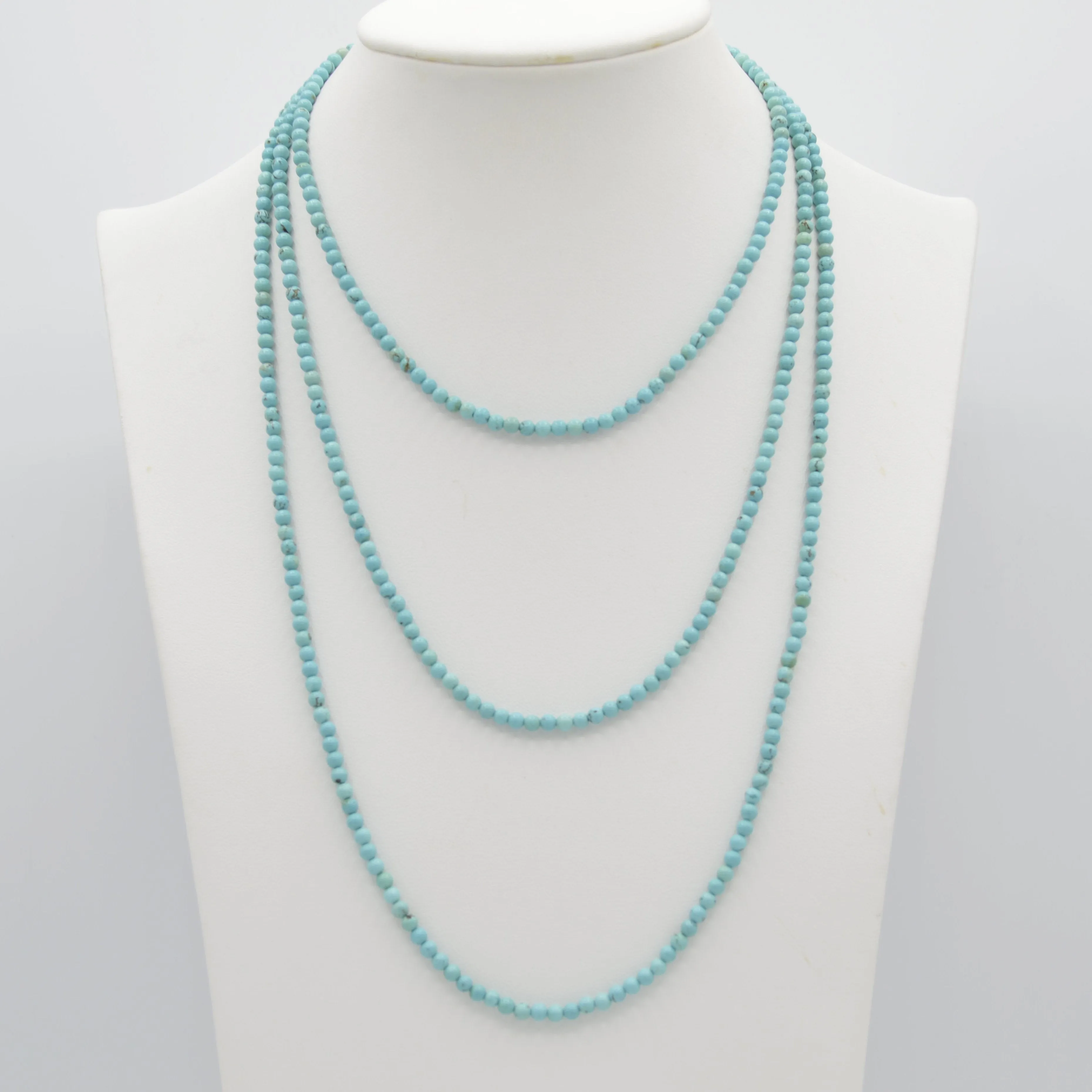 27" Turquoise Beads