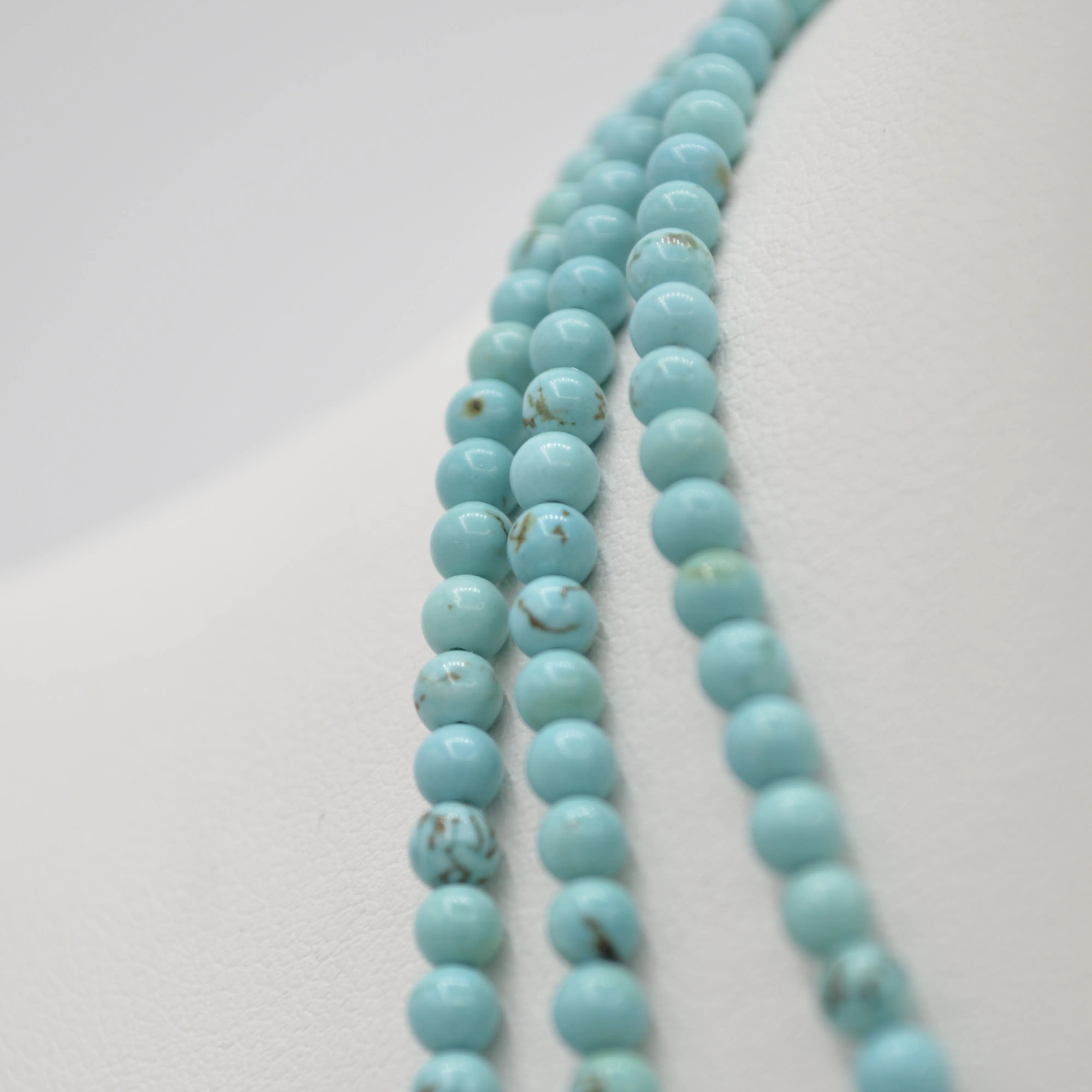 27" Turquoise Beads