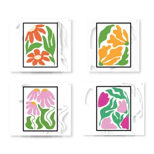 A2 Stencils | 4.25"x5.5" Layering | Spring Bundle