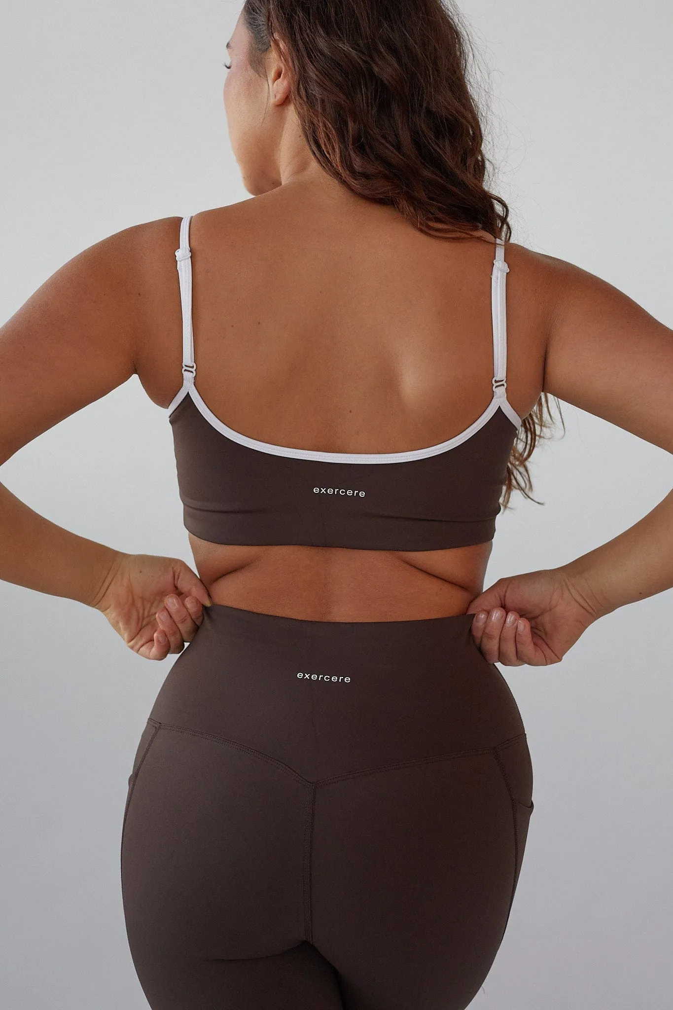 Active Pocket Tights - Pecan Brown