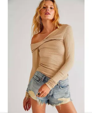 Addie Layering Top Wheat