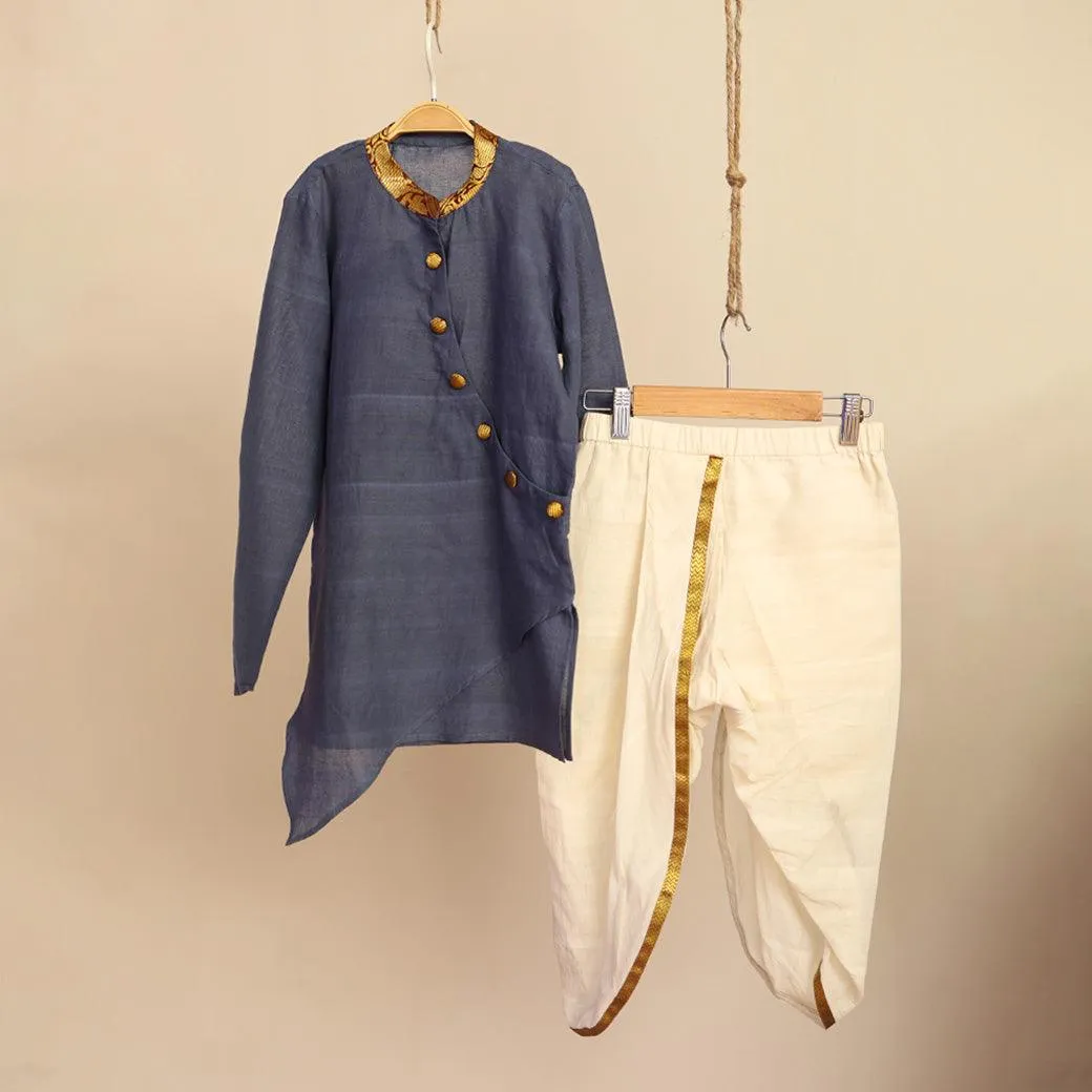 Ahan Kurta Dhoti Set