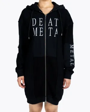 Alexander Mcqueen Death Metal Zip-up Hoodie
