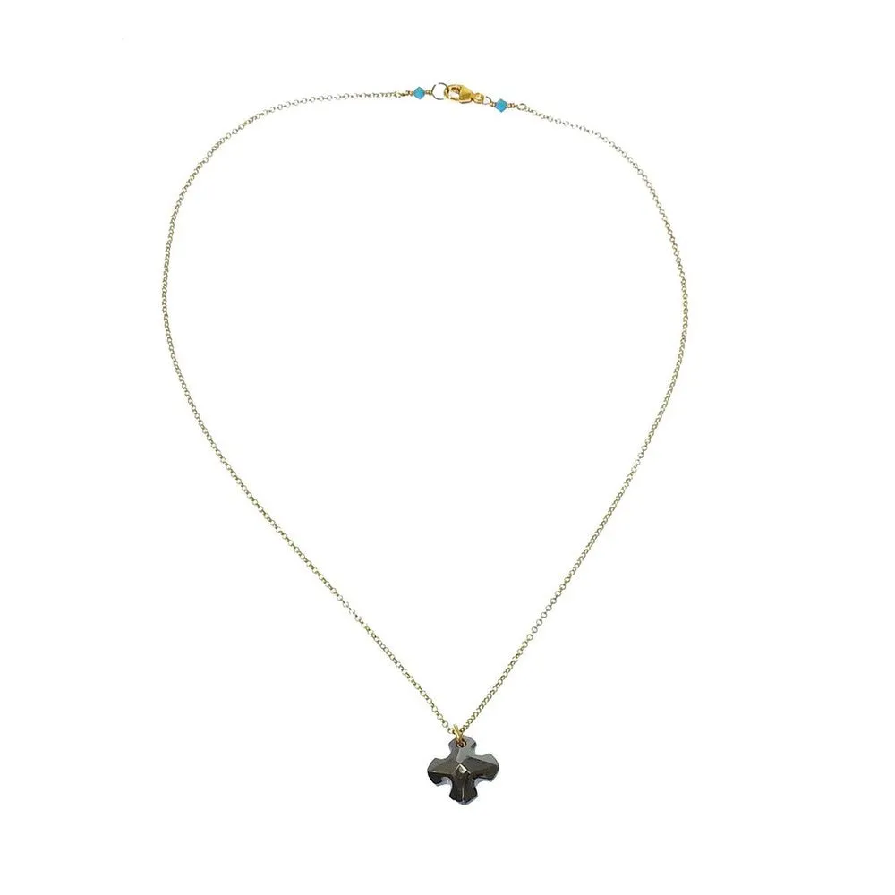 Allure Greek Cross Necklace