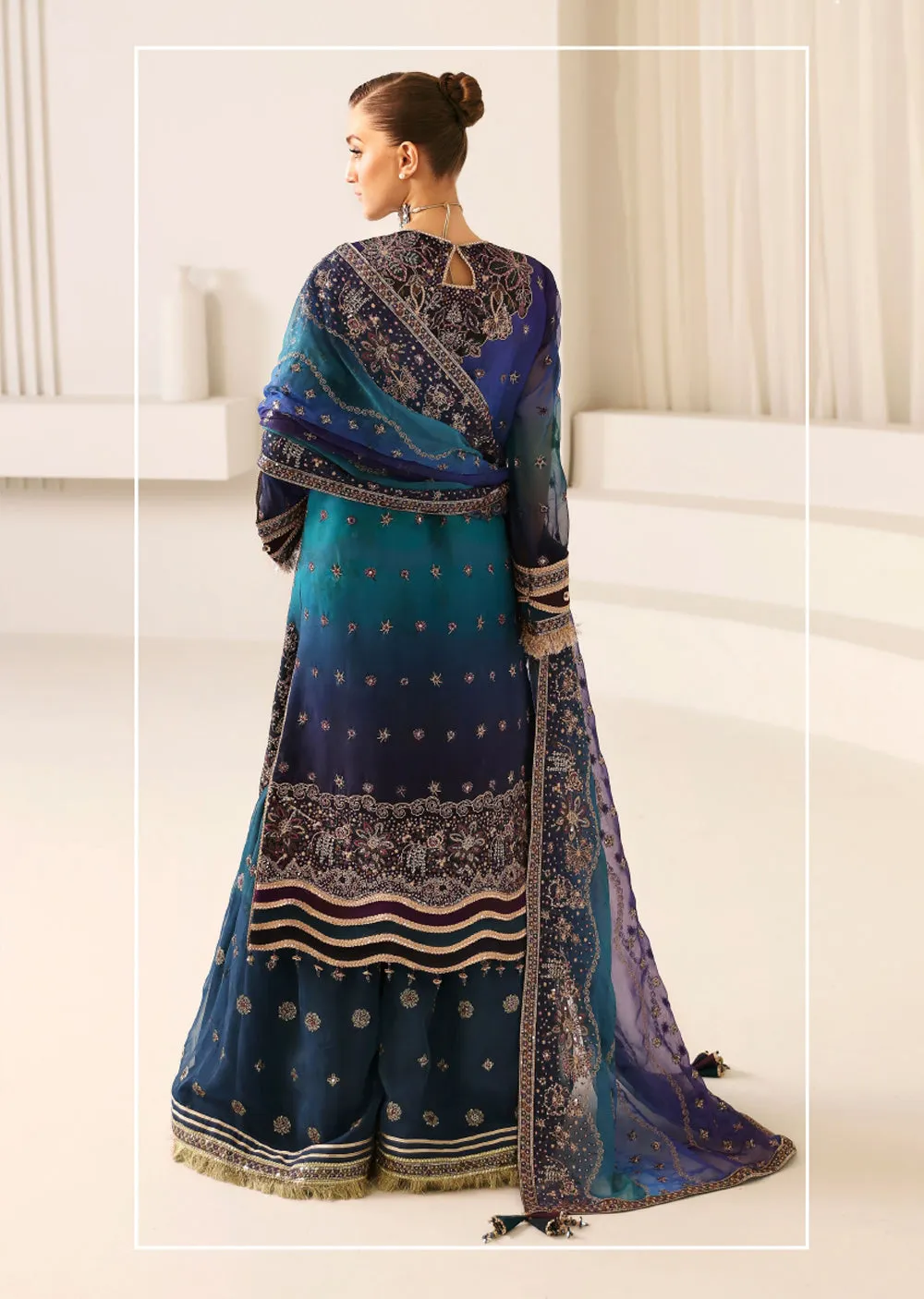 ALR-02 - Oasis - Unstitched - LA RUHE Festive Collection 2024