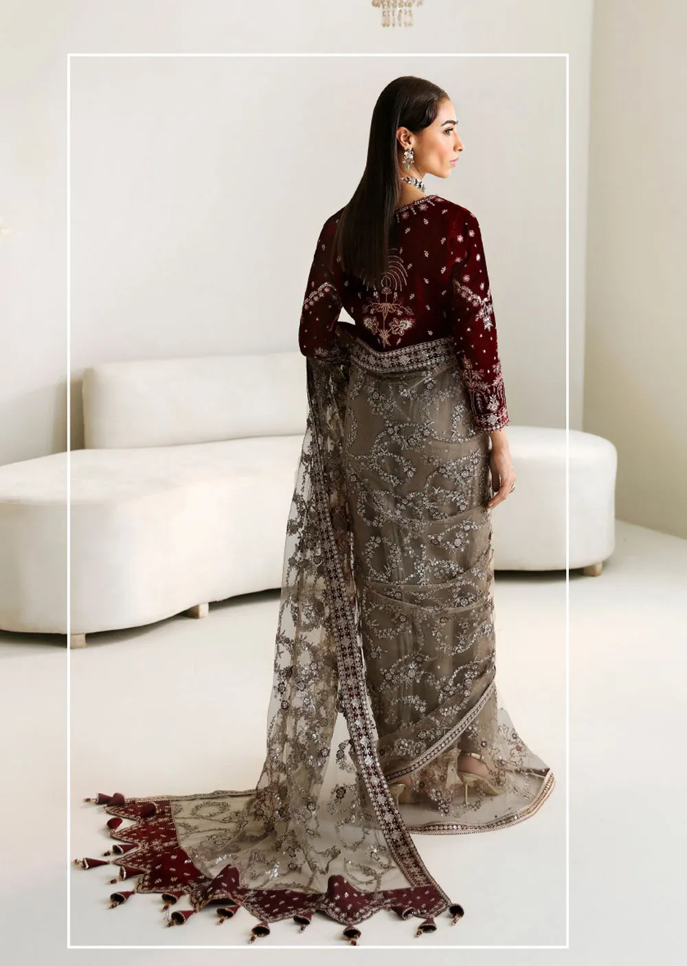 ALR-03 - Esme - Unstitched - LA RUHE Festive Collection 2024