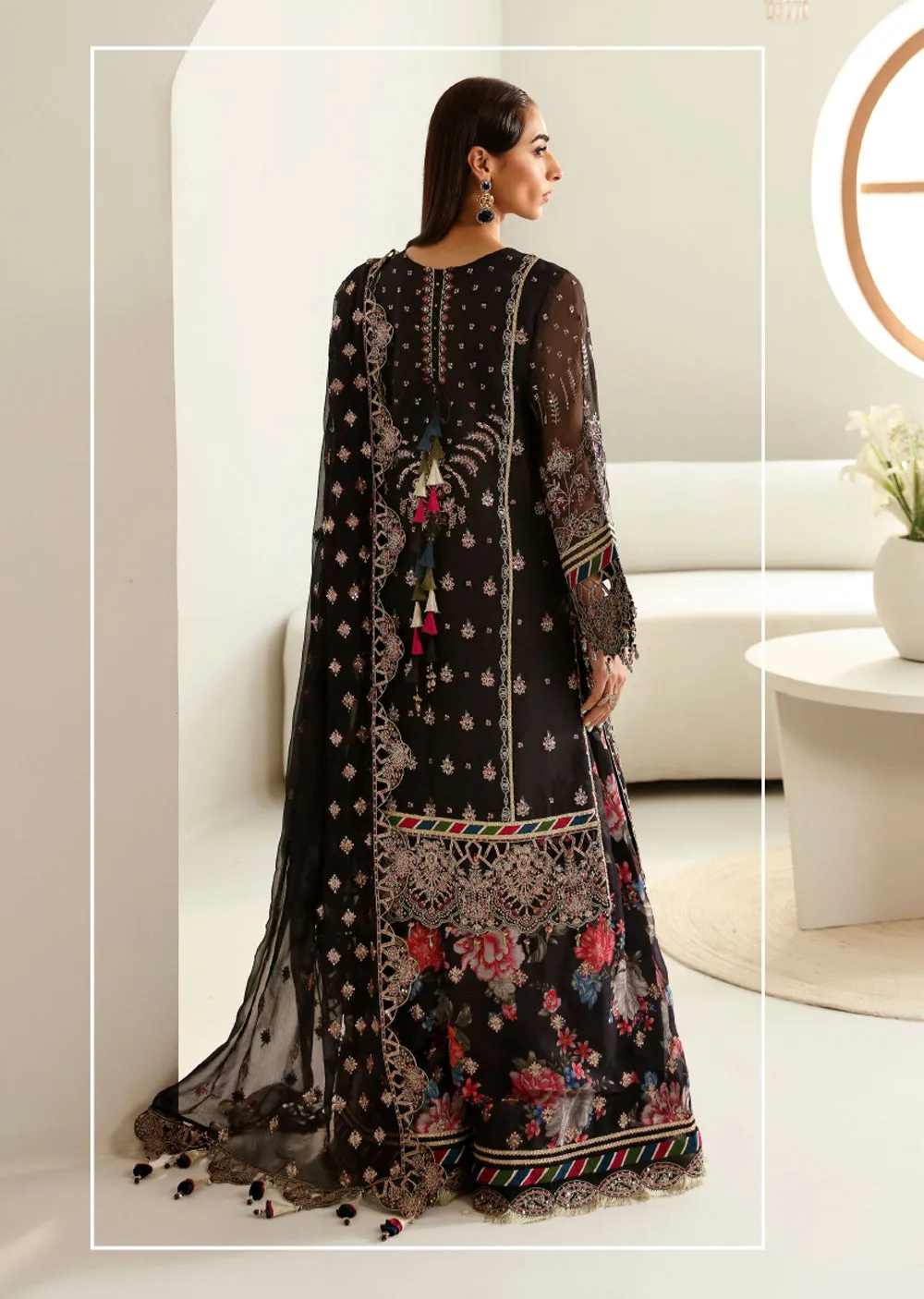 ALR-04 - Mona - Unstitched - LA RUHE Festive Collection 2024