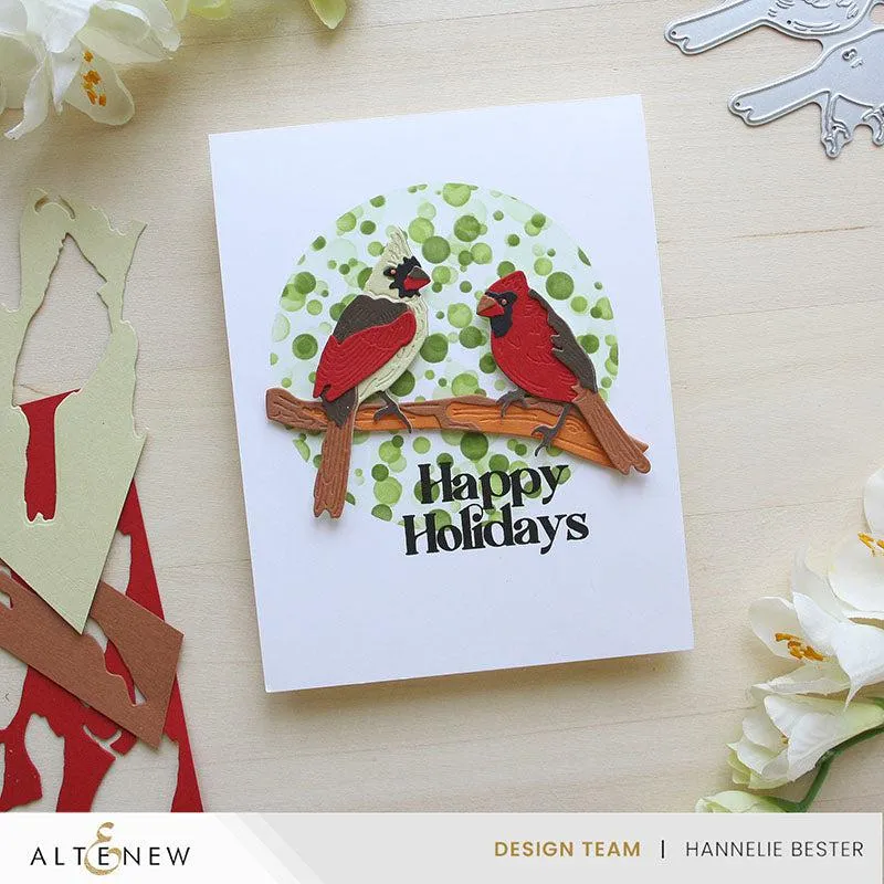 Altenew - Dies - Cardinal Love Layering