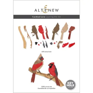 Altenew - Dies - Cardinal Love Layering