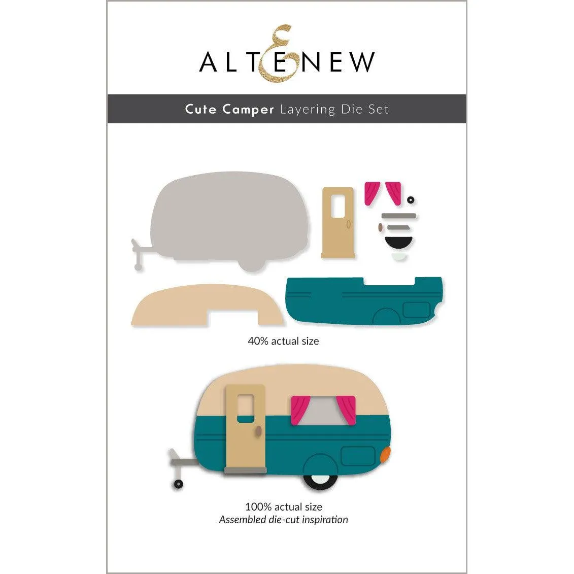 Altenew - Dies - Cute Camper Layering