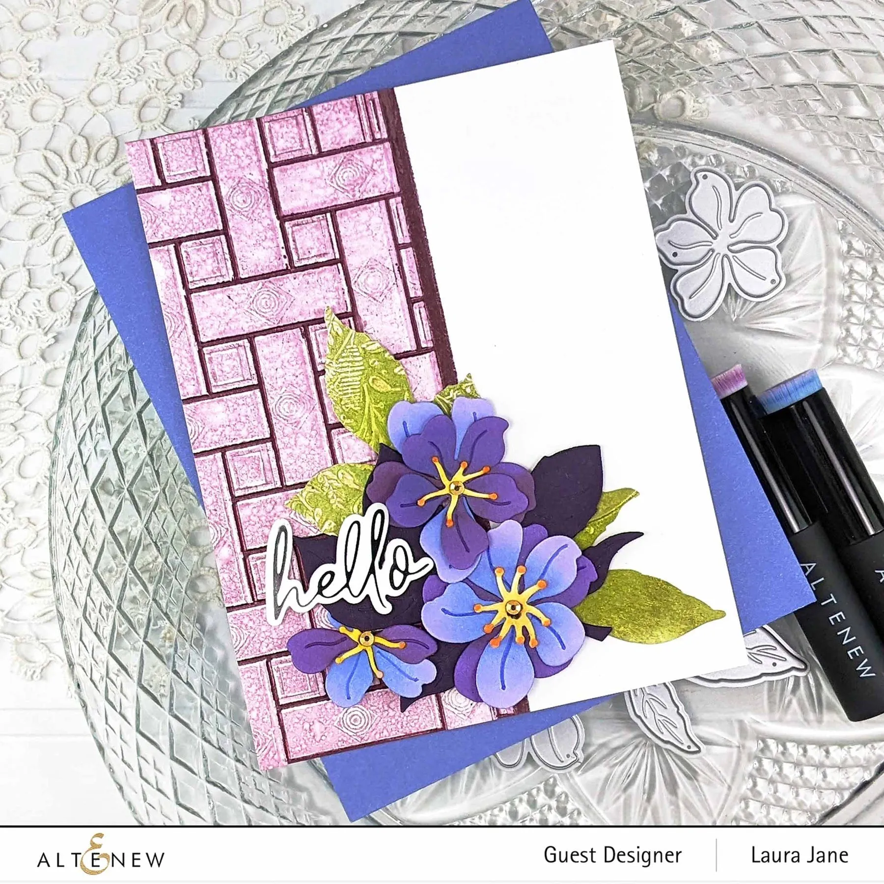 Altenew - Dies - Plum Blossoms Layering