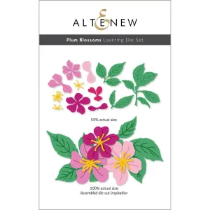 Altenew - Dies - Plum Blossoms Layering