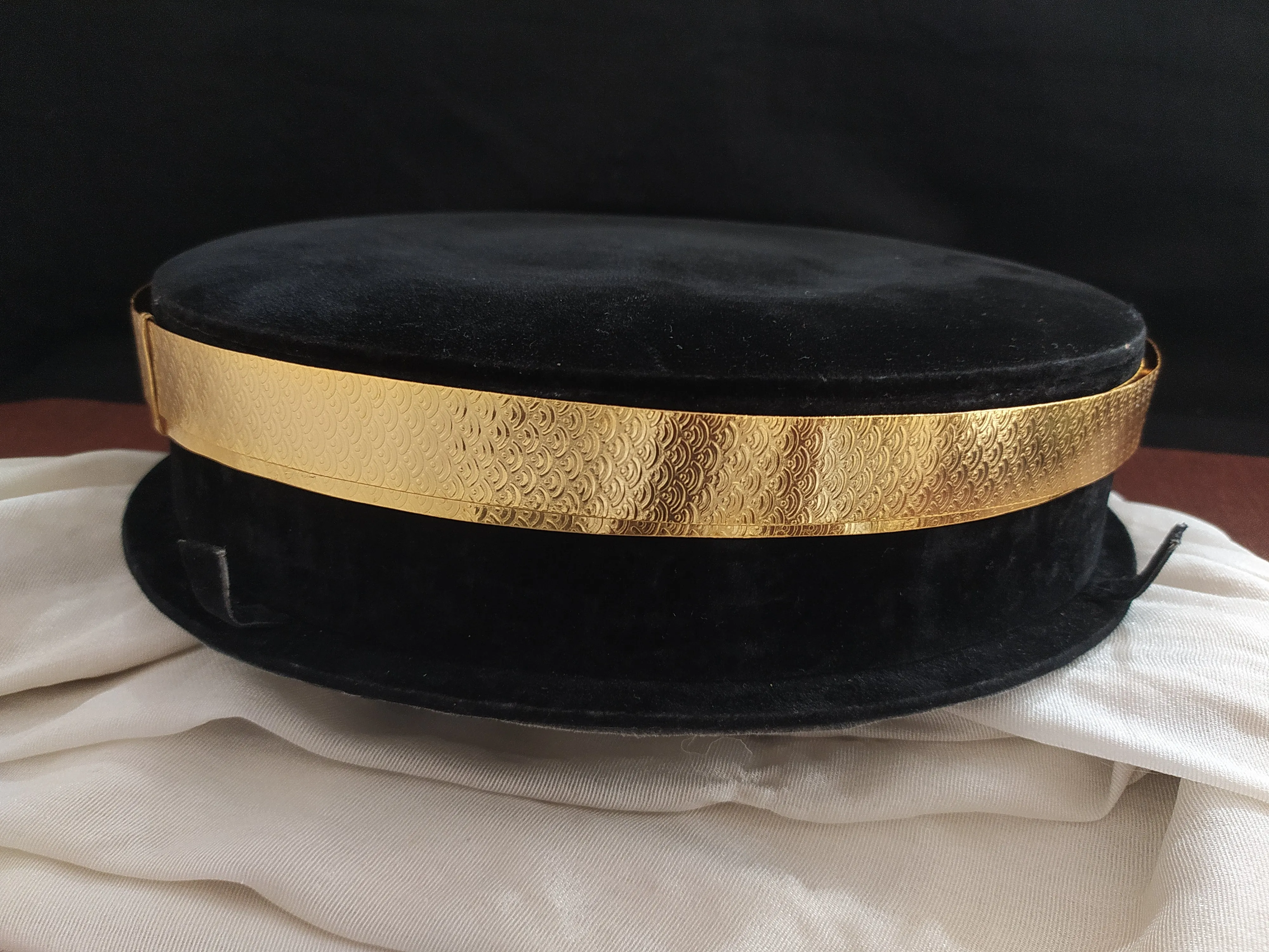 Antique Simple Festive Hip-Belt Featuring Lord Lakshmi with Nakshi Work