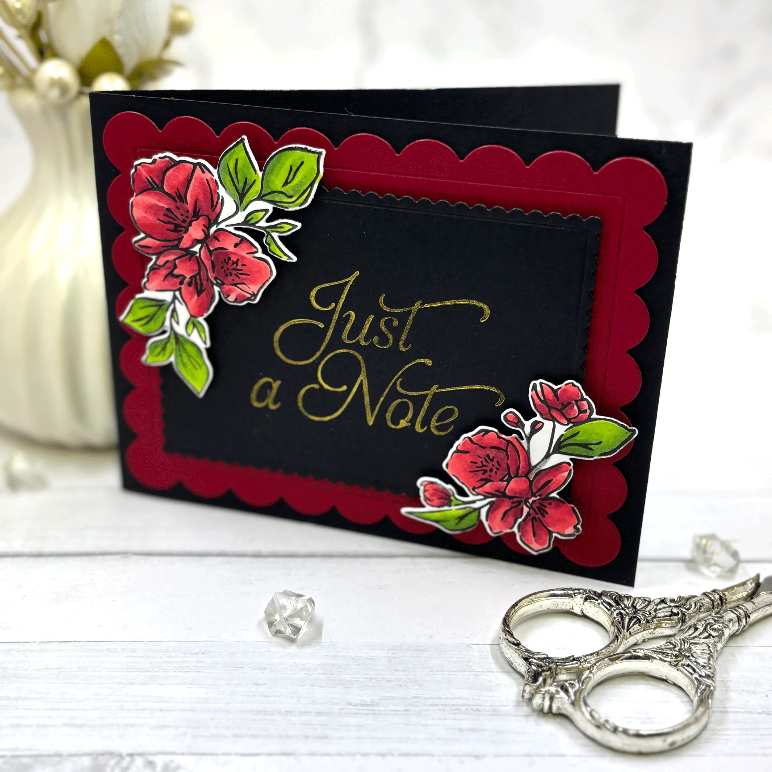 Apple Blossom Swag Layering Stencils