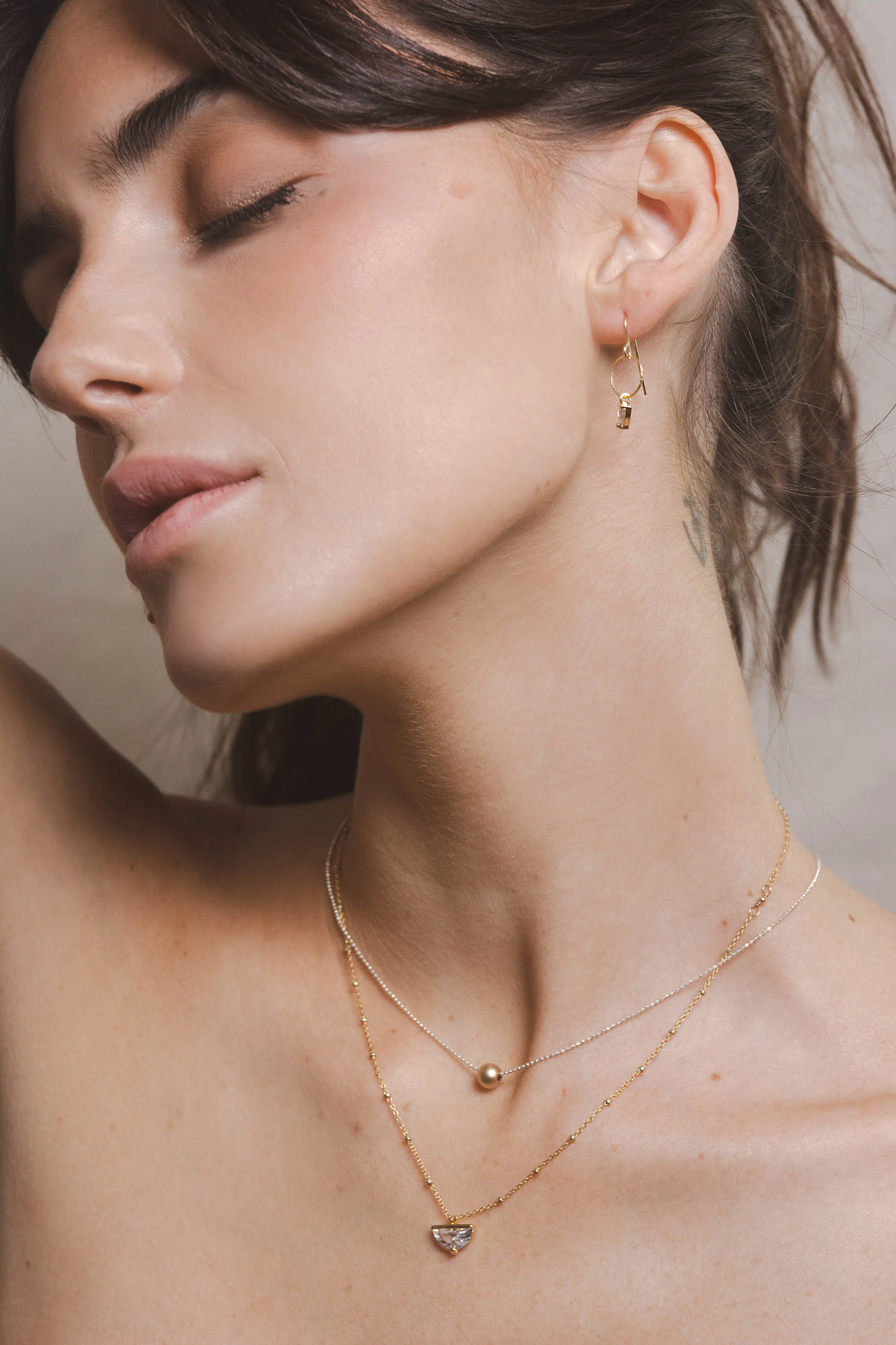 Ariel- gold filled and sterling