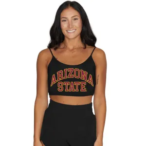 Arizona State ASU Black Spaghetti Tank
