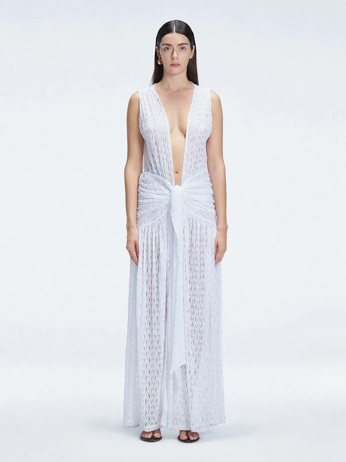 Aveline White Dress