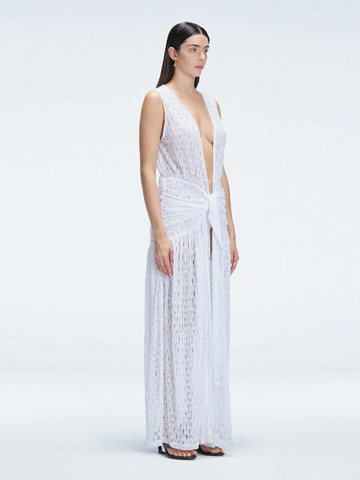 Aveline White Dress