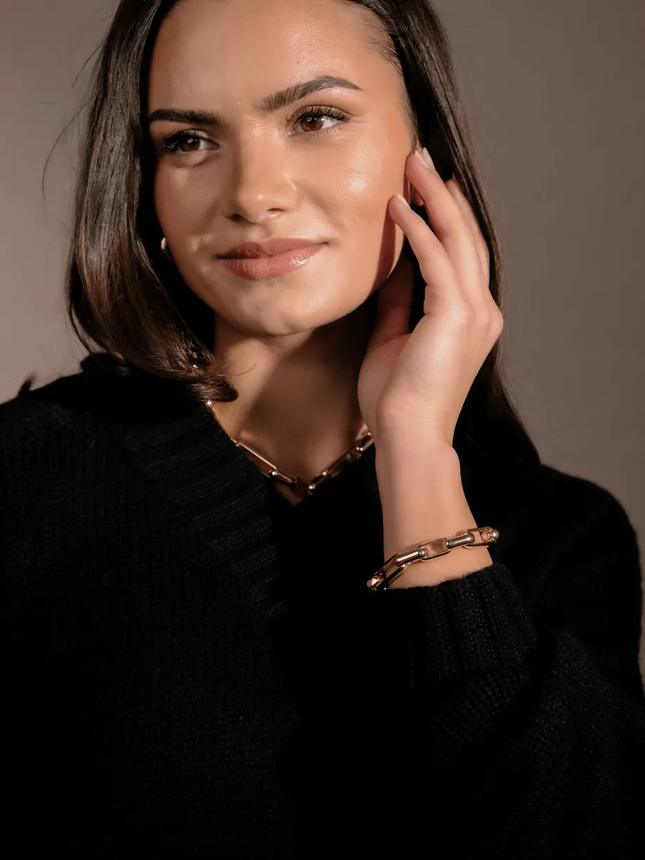 Avery Block Necklace