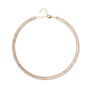Baguette Necklace