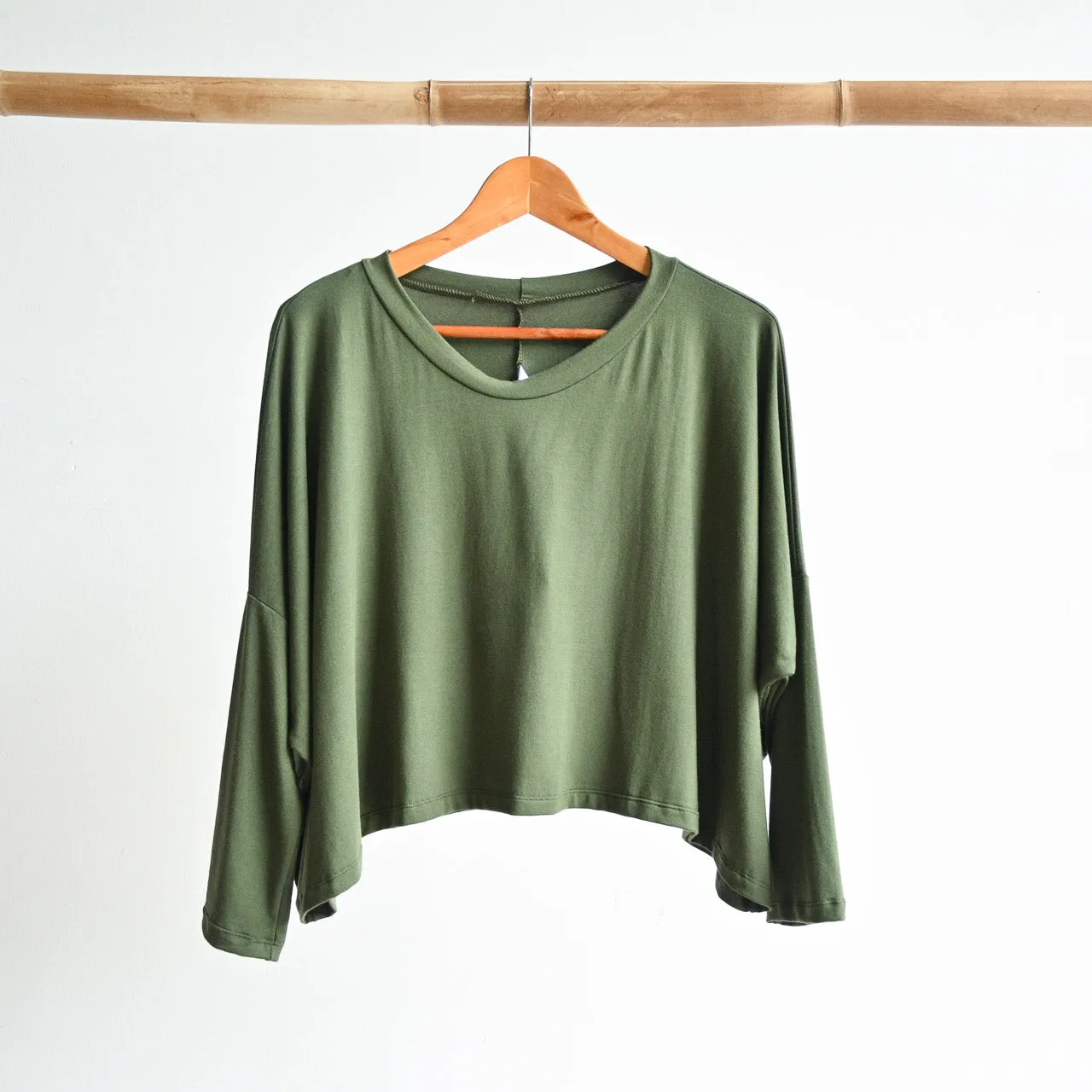 Bamboo Layering Crop Top