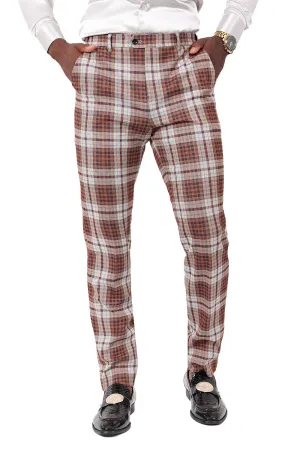 Barabas Kherson 2CP191 Chino Slim Fit Pants Rust