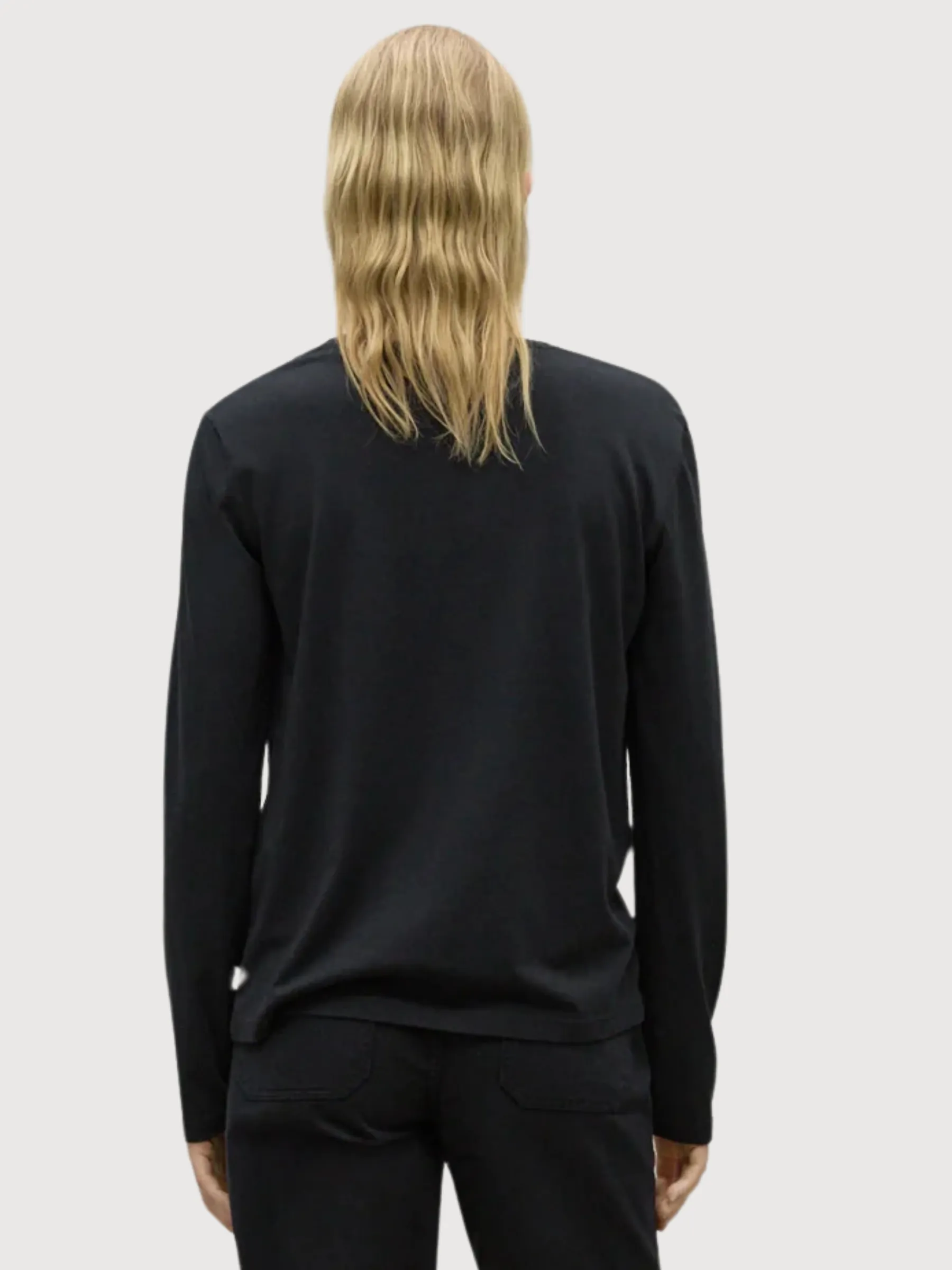 Bea Long Sleeve T-shirt Woman Black | Ecoalf
