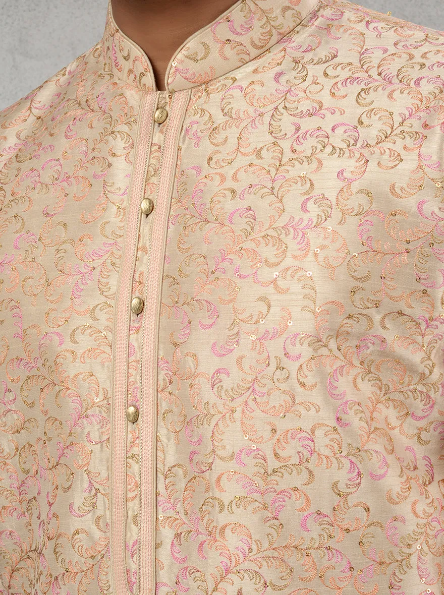 Beige Kurta Pajama | TULA