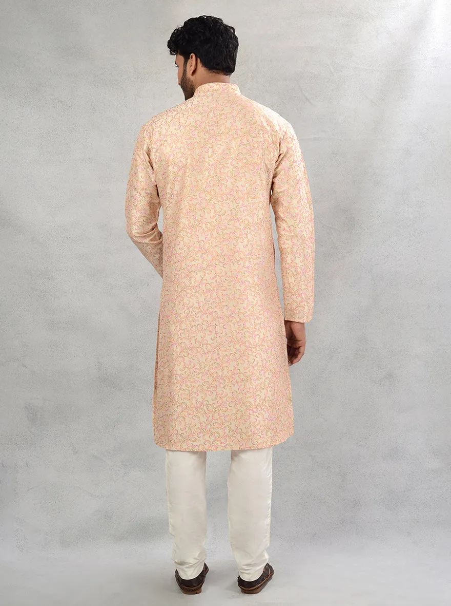 Beige Kurta Pajama | TULA
