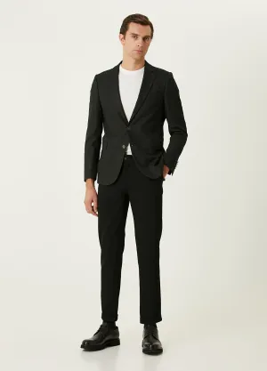 Beymen Club Men Diagonal Patterned Chino Pants Black