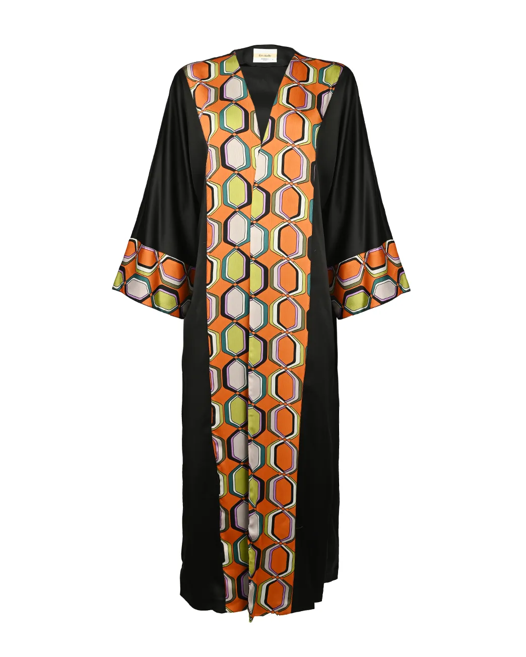 Black Lilly Everyday Abaya