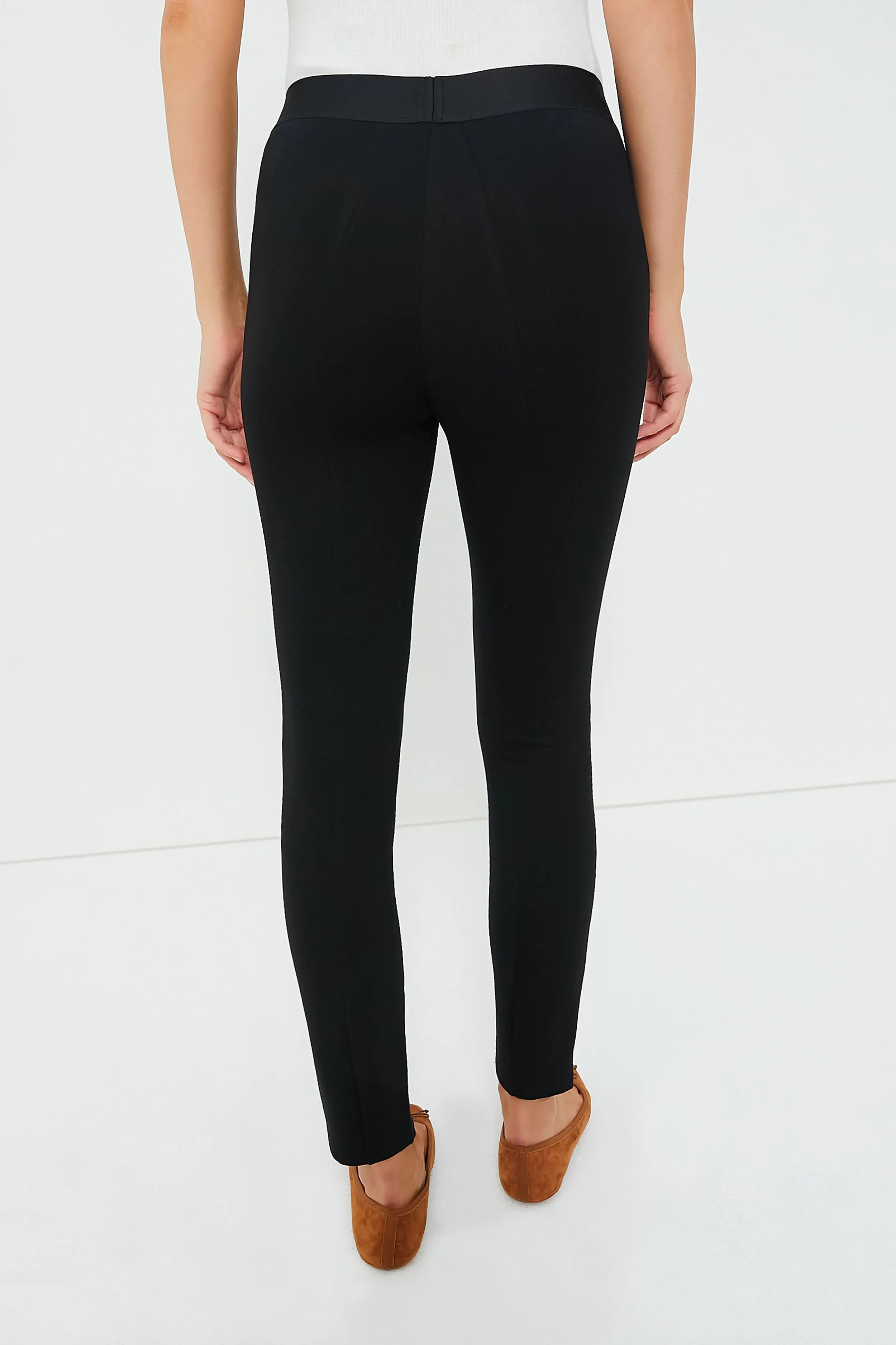 Black Ponte Layering Pant 3