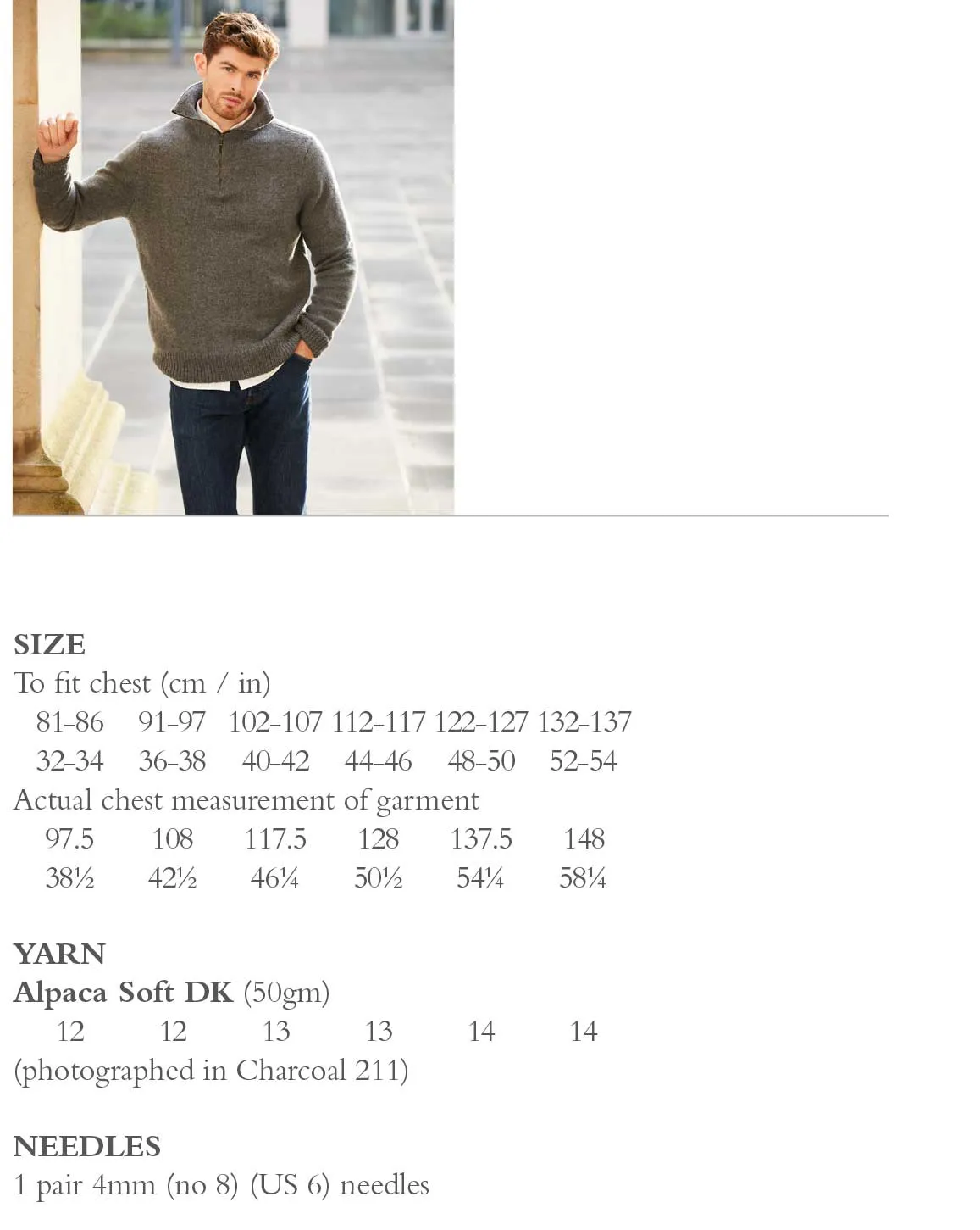 Blue Sweater in Rowan Alpaca Soft Dk - Digital Version RM007-00014