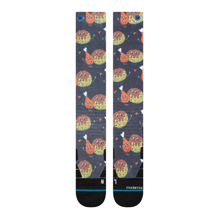 Bock Bock (Snowboard Socks) | Black