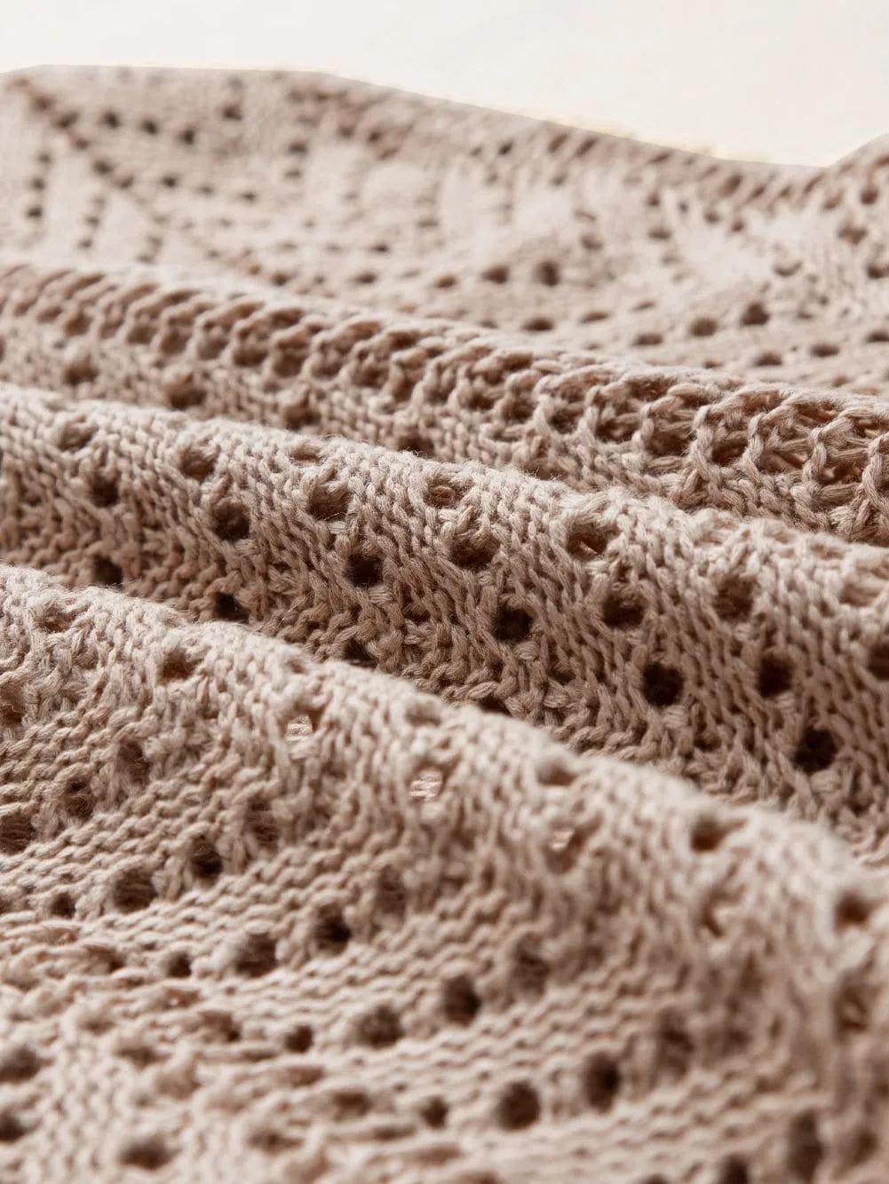 Bohemian Crochet Knit Tank Top