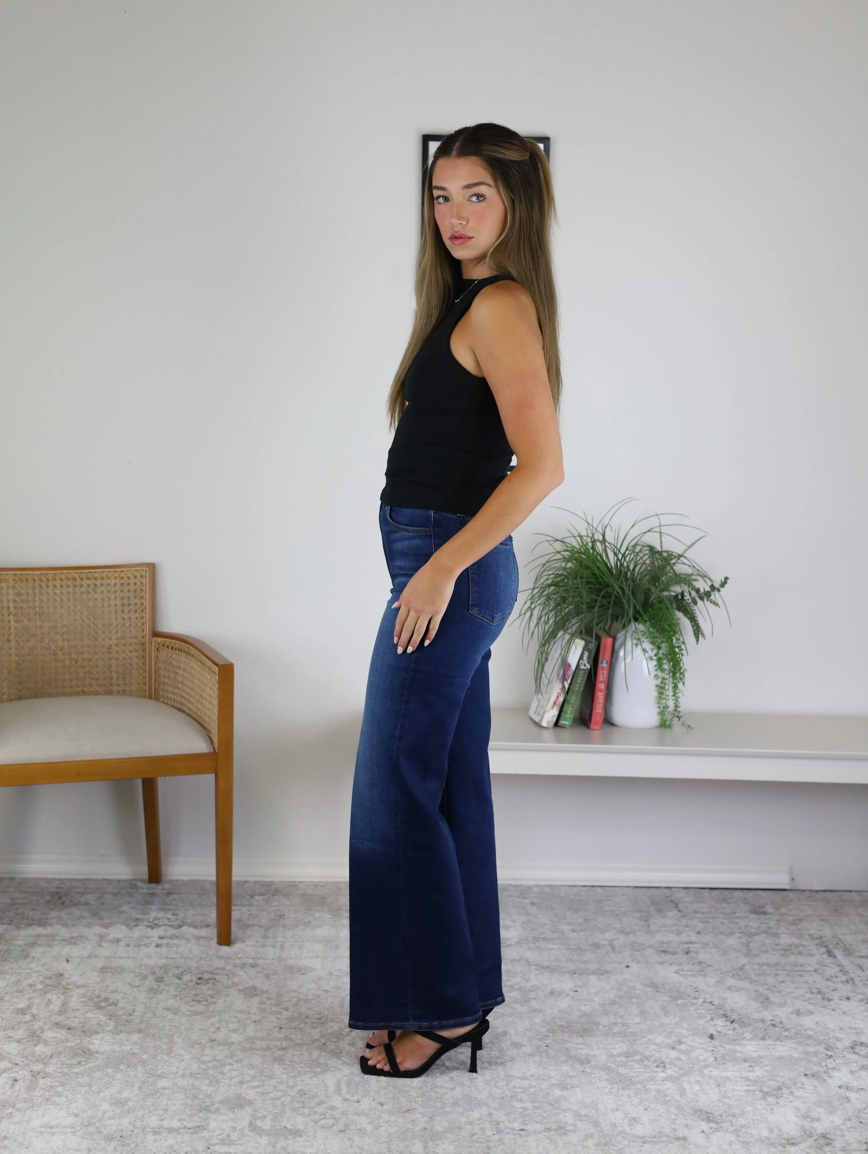 Bowan Knit Tank - Black