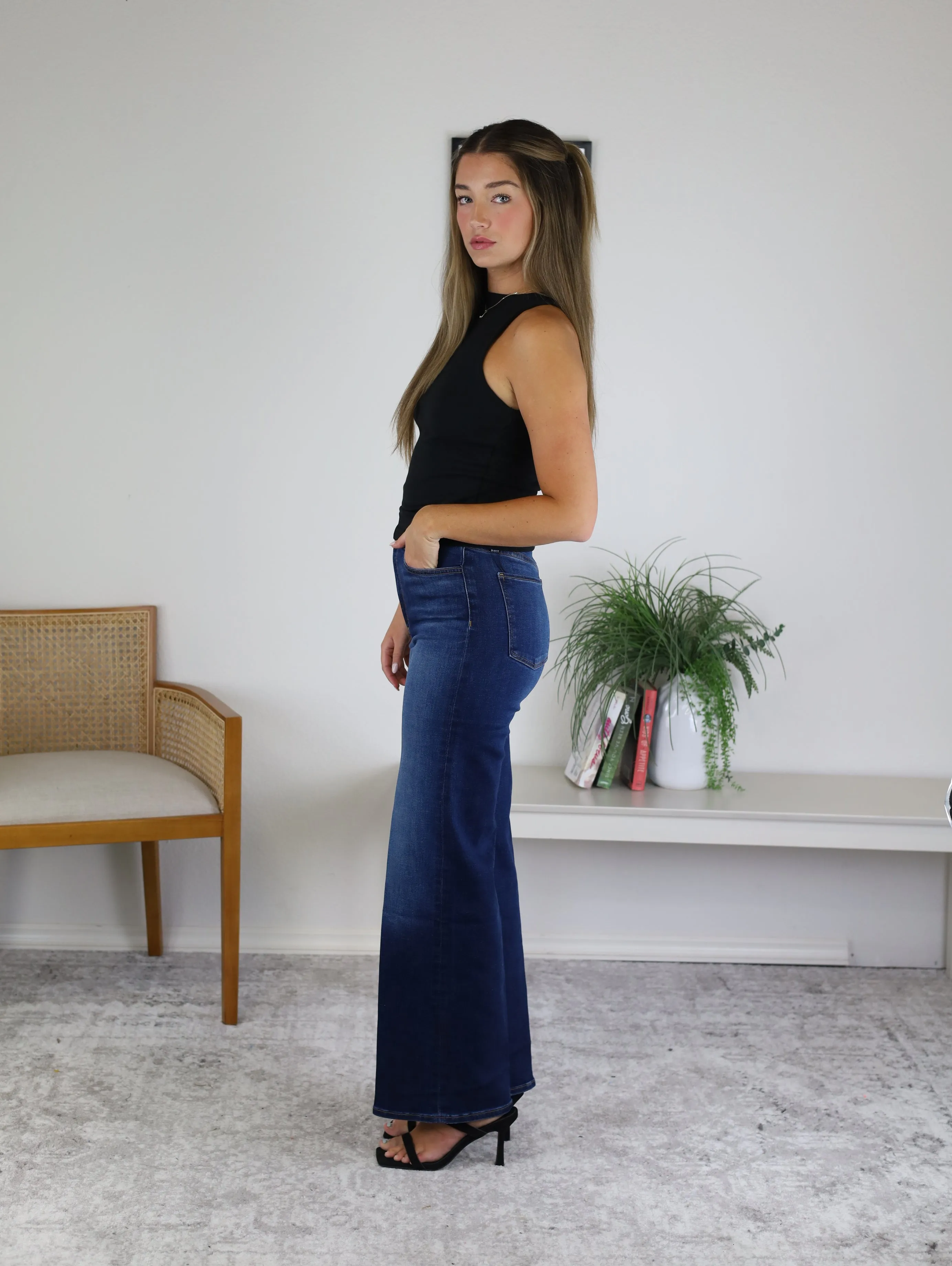 Bowan Knit Tank - Black