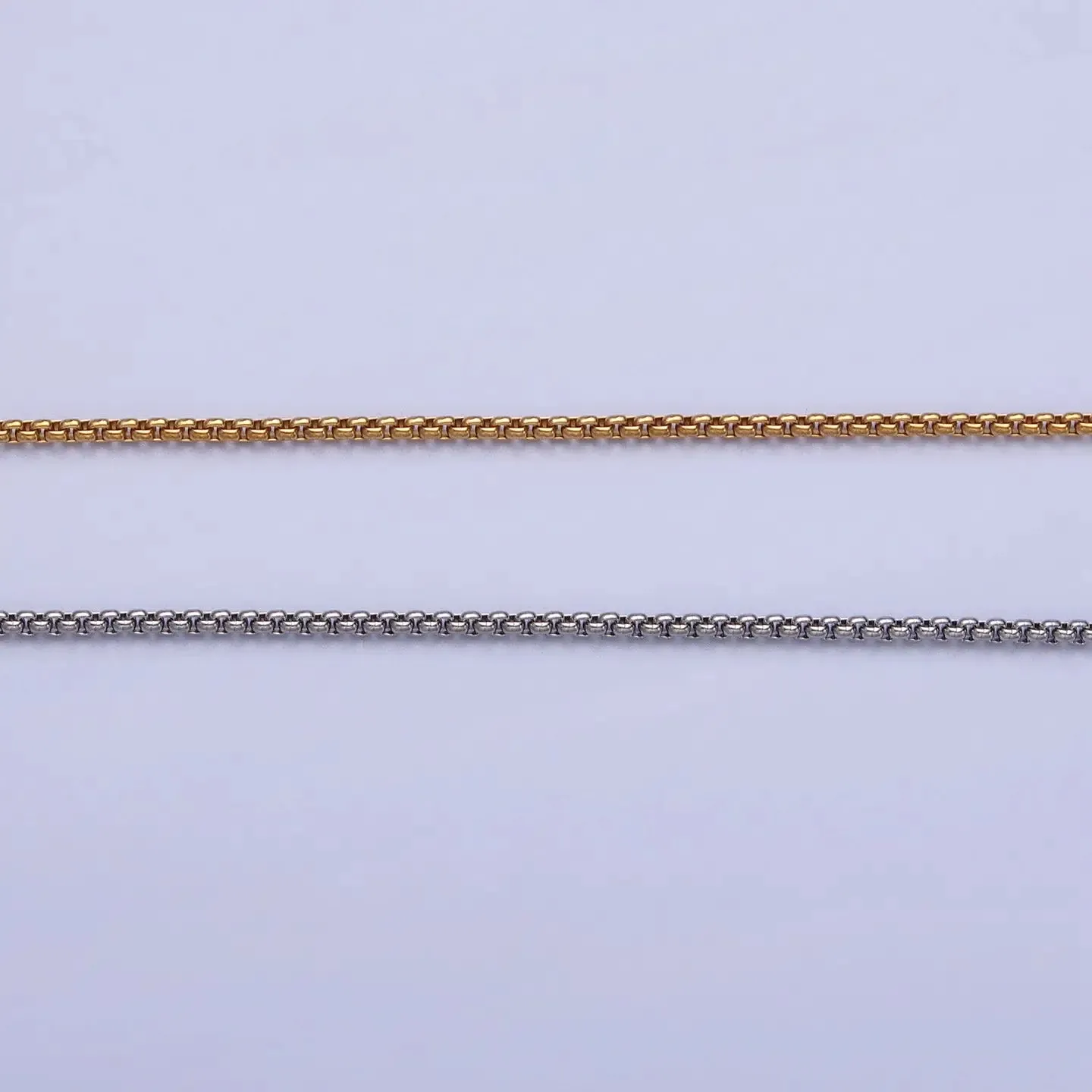 Box Chain Layering Necklace