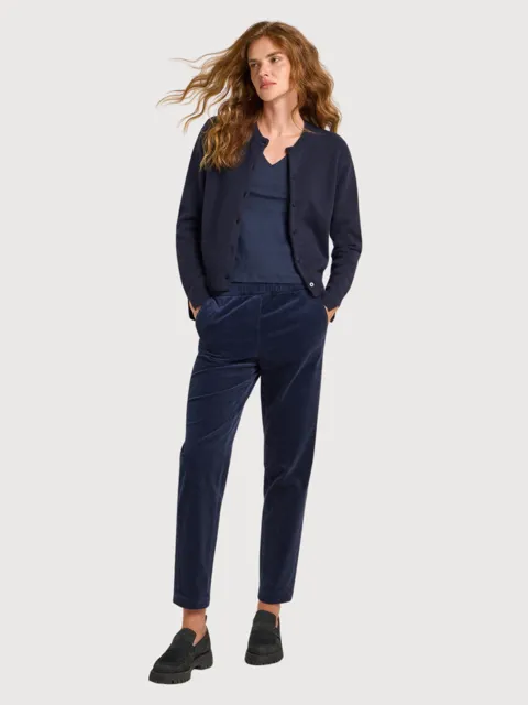 Boxy Midnight Woman Cardigan | Lanius