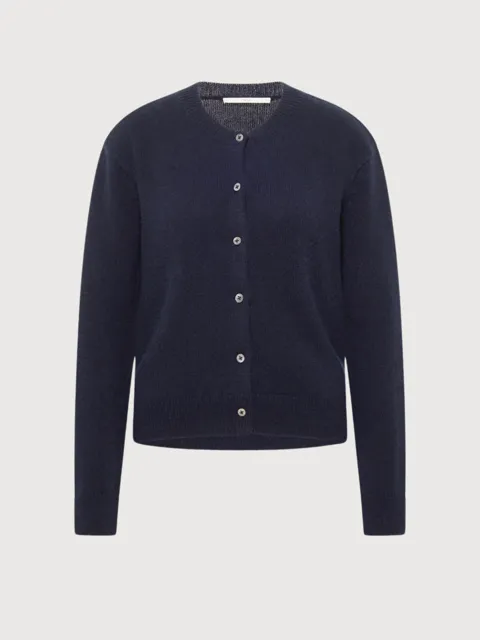 Boxy Midnight Woman Cardigan | Lanius