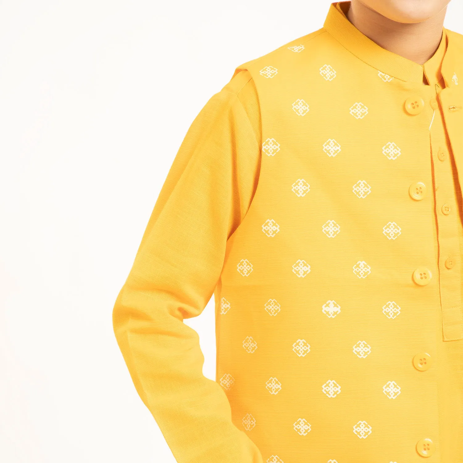 Boys Cotton 3PCs Suit - Citrus