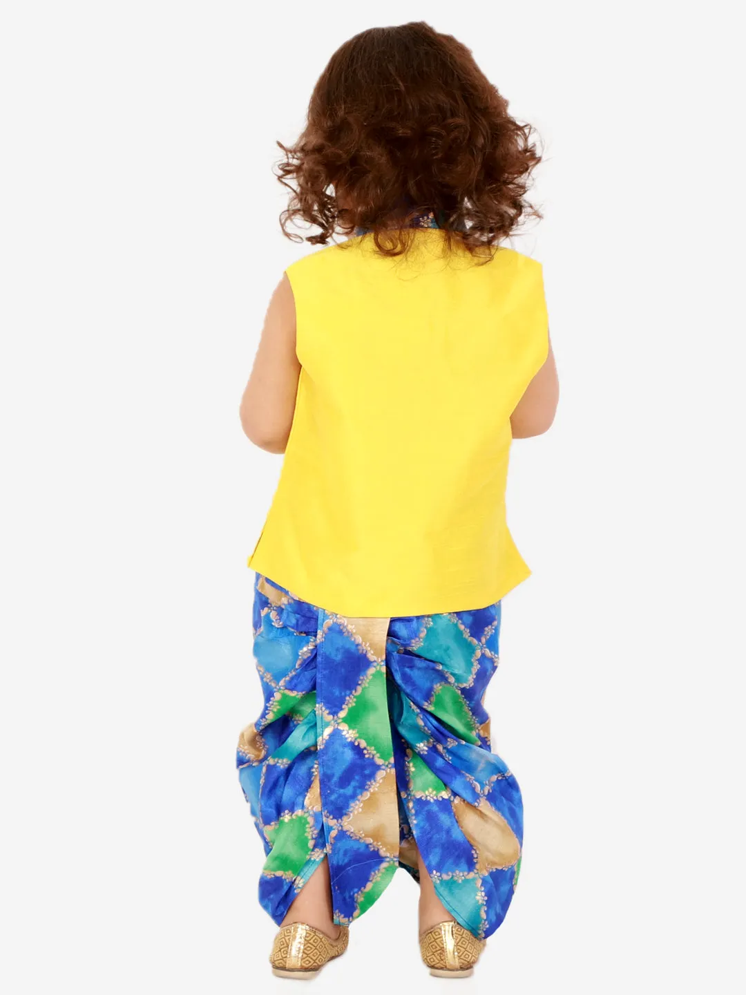 Boy's Festive Jacket With Dhoti - KID1 Boys
