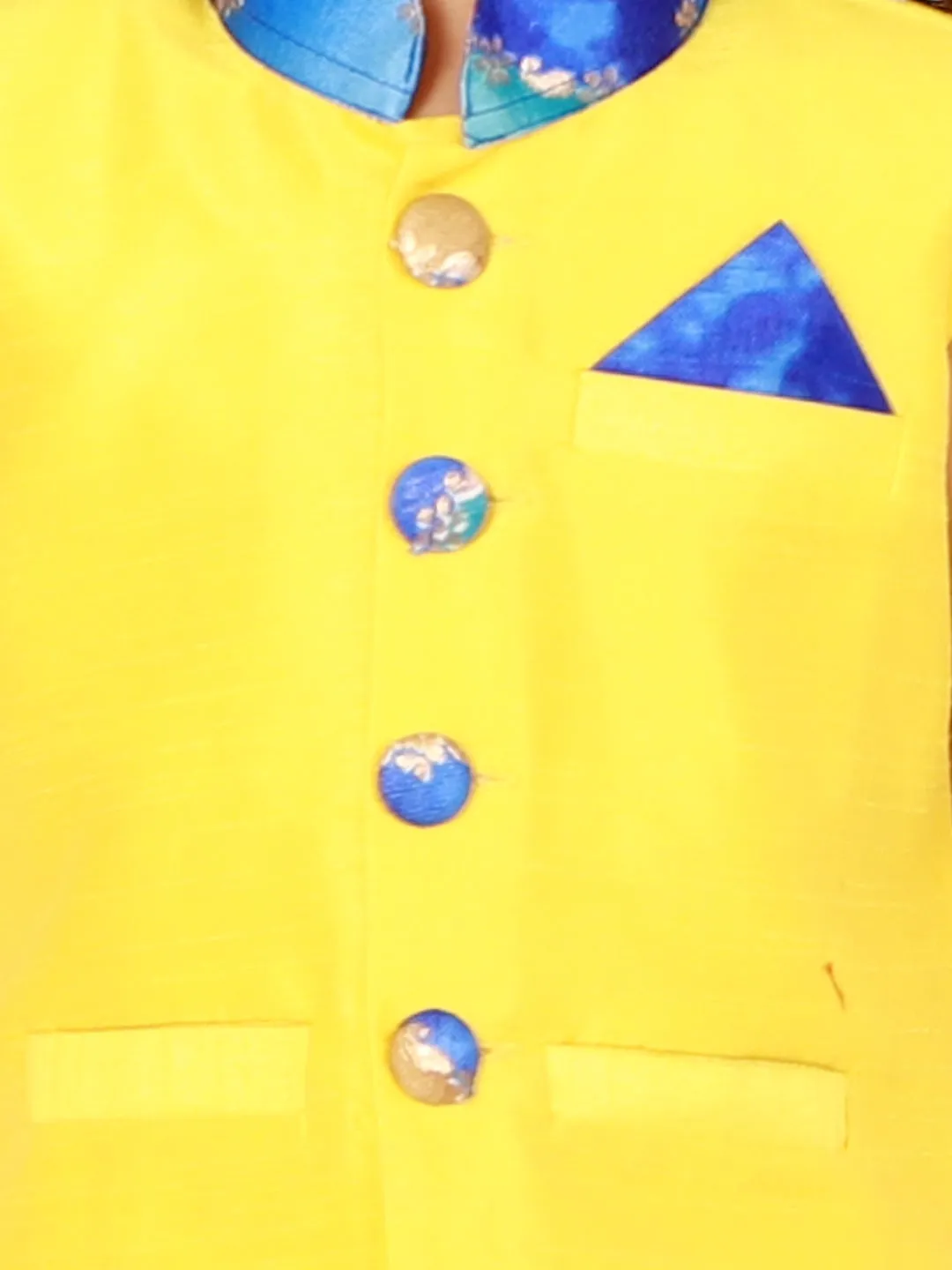 Boy's Festive Jacket With Dhoti - KID1 Boys