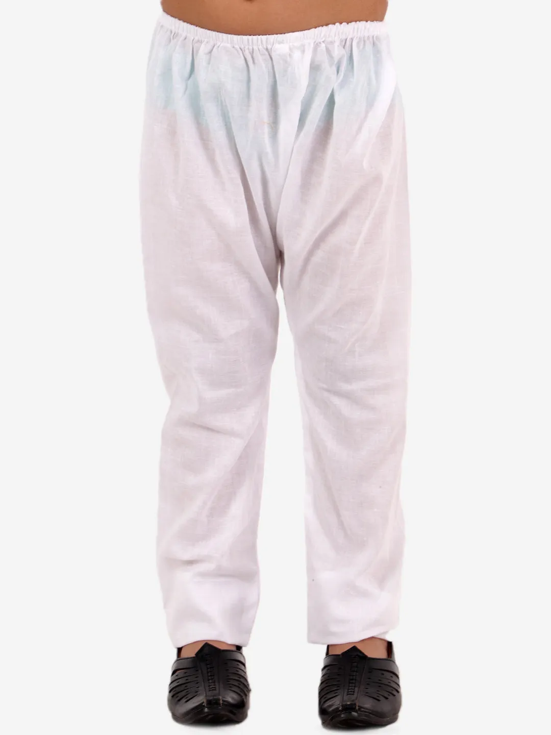 Boy's Festive Kurta Pyjama With Digi Print Jacket - Pink/Green - Kid1 Boys