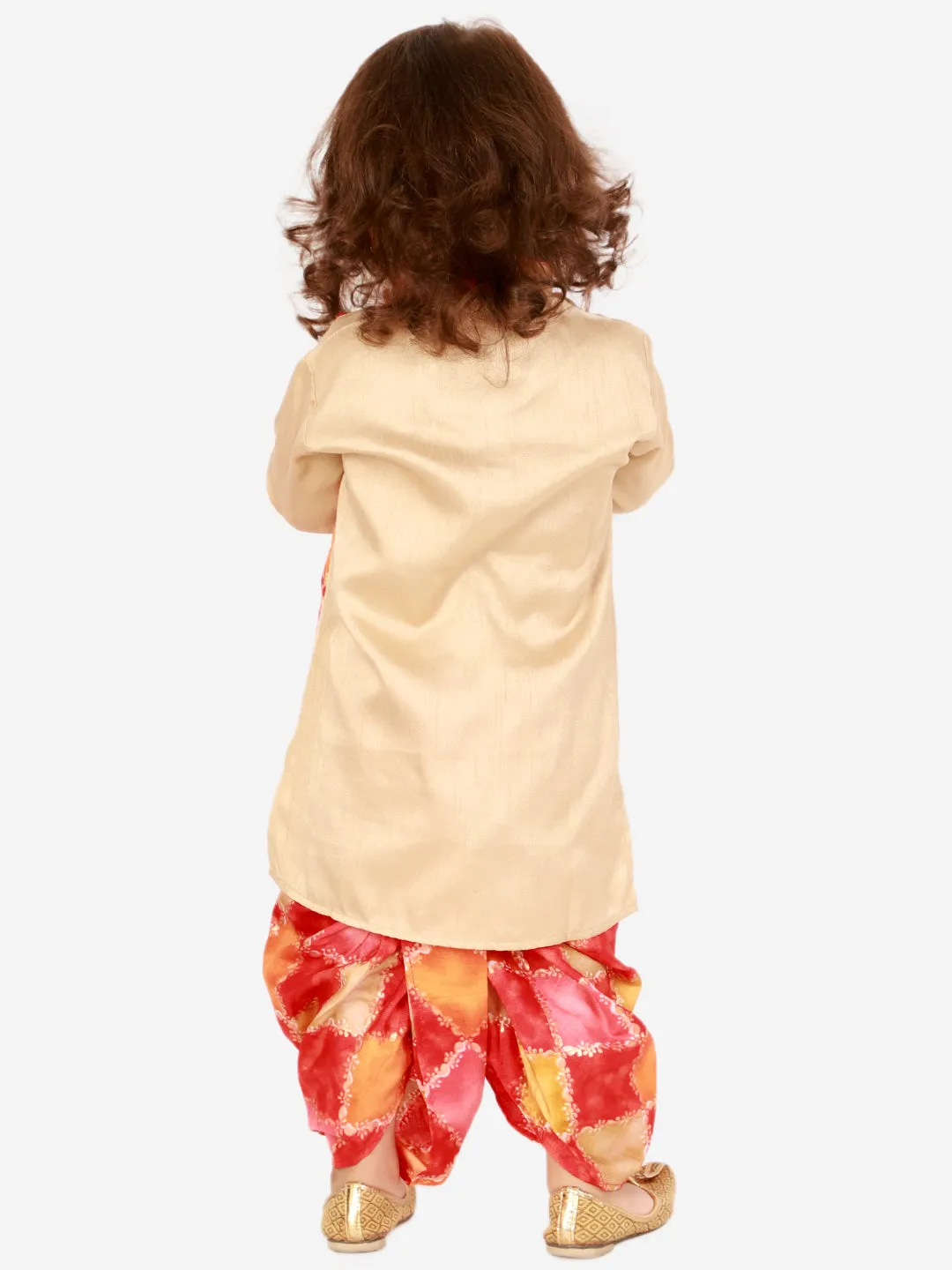 Boy's Festive kurta with printed dhoti - KID1 Boys