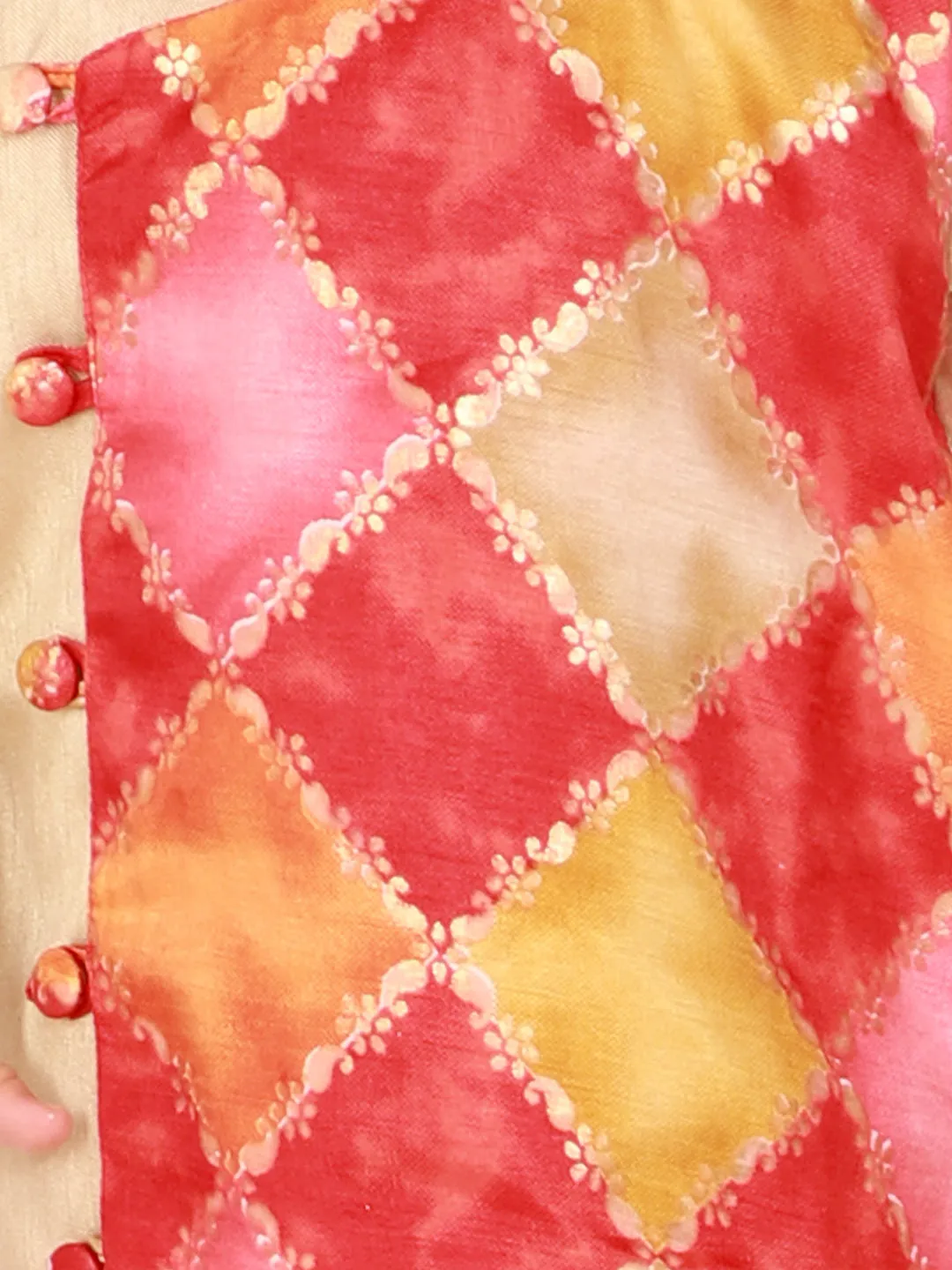 Boy's Festive kurta with printed dhoti - KID1 Boys