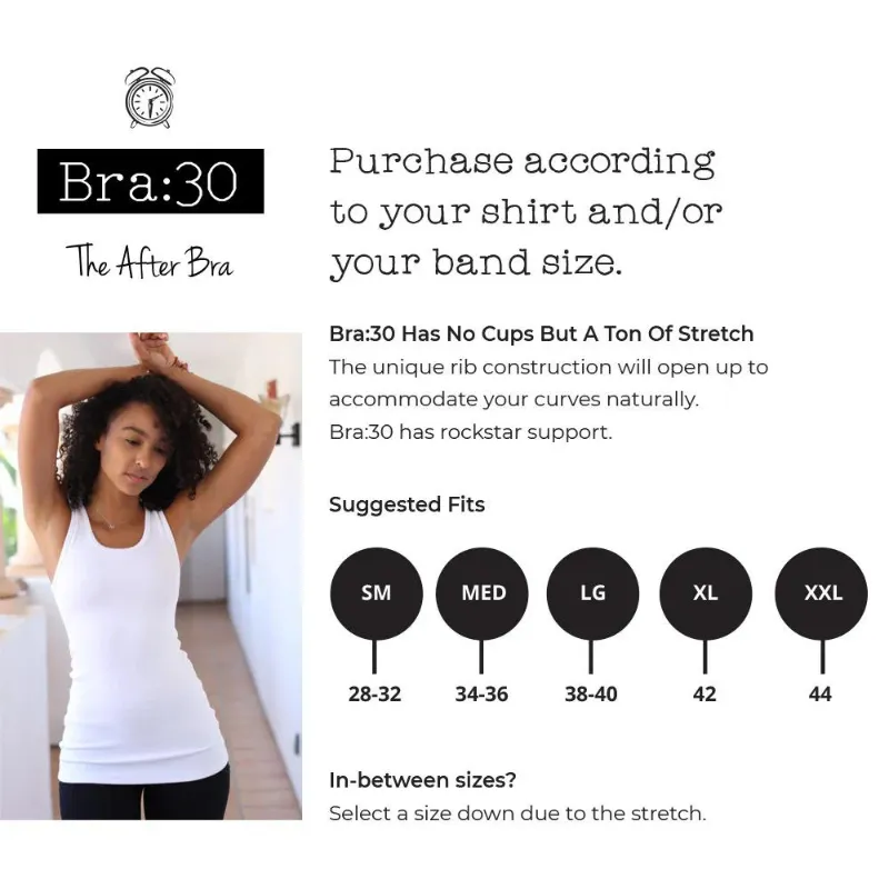 Bra:30 Hipster Layering Tank